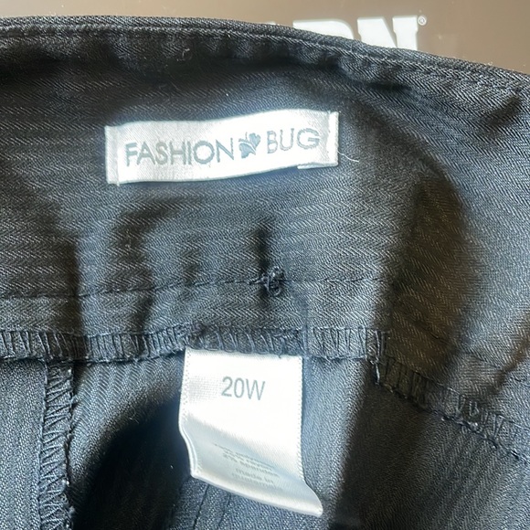 Black striped pants - Picture 3 of 3